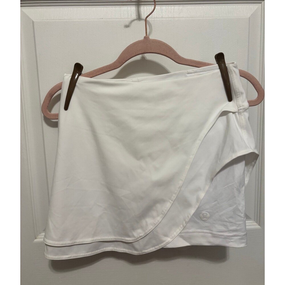 Lululemon Asymmetrical layered high rise tennis shirt